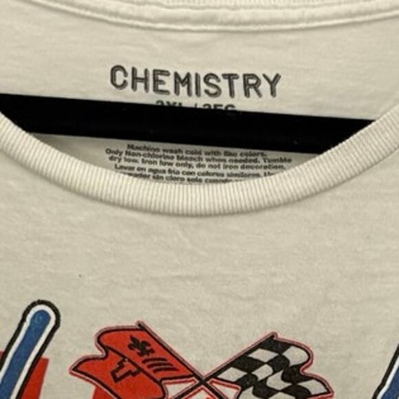Chevrolet Corvette 80-81 Graphic T-shirt 2XL Chemistry Brand Sporty Racer - Picture 7 of 7